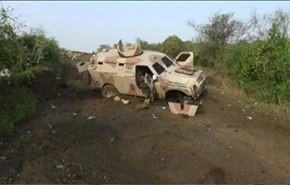 ویدیو؛ انهدام ادوات نظامی ارتش امارات در یمن