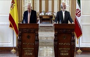 ايران واسبانيا تؤكدان على الحل السلمي للازمة السورية