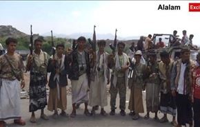 کنترل نیروهای یمنی بر مناطقی از تعز + فیلم