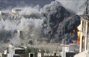 عربستان یک منطقه مسکونی دریمن را بمباران کرد