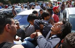 (تصاویر) بدرفتاری با پناهجویان در مرز کرواسی