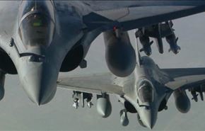حملات هوایی فرانسه به داعش در سوریه آغاز شد