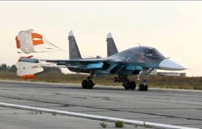 جنگنده‌های روسی در فرودگاه لاذقیه از نگاه دوربین العالم