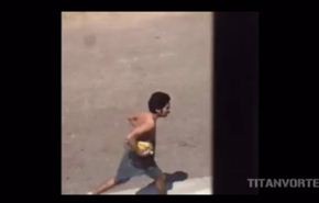 فيديو... لحظة فرار سجين في المكسيك