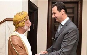دیدار وزیر خارجه عمان با بشار اسد