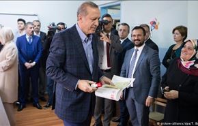 پیش افتادن حزب اردوغان در نتایج اولیه انتخابات