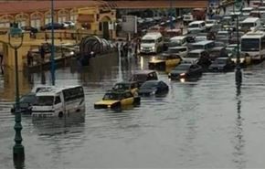 ارتفاع ضحايا الأمطار الغزيزة بمصر إلى 12 شخصا