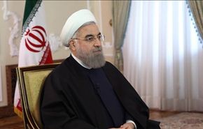 الرئيس روحاني يرحب بتعزيز العلاقات مع ايطاليا