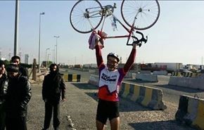 از قطیف عربستان تا کربلا با دوچرخه