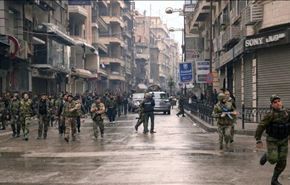 ضربات شدید ارتش سوریه به تروریست ها در حلب