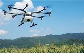 DJI تطرح طائرة بدون طيار لبخ المحاصيل الزراعية