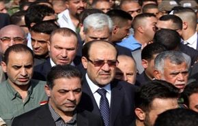 فيديو؛ شاهد كيف شارك نوري المالكي في تظاهرات بغداد