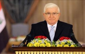 معصوم: لا سلام للعالم بدون سلام بالعراق والقضاء على داعش