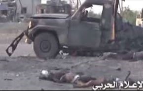 کشته شدن 100 متجاوز در حمله موشکی نیروهای یمنی +ویدئو