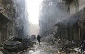 آنچه از شهر حمص سوریه برجای مانده است+فیلم