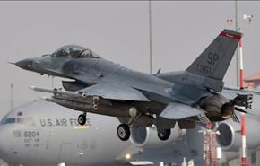 سقوط جنگنده اف 16 در بغدادِ آمریکا