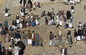 استشهاد 12 مدنيا في غارة سعودية على حي سكني بالجوف