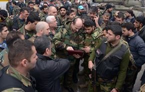 محاصره تروریستها در اطراف درعا