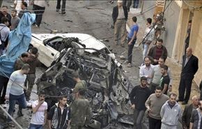 ضحايا وجرحى بتفجير سيارة مفخخة في دمشق+صور