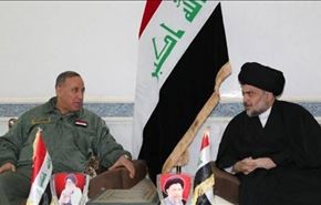 صدر،از ارتش عراق در مبارزه با تروریستها حمایت کرد