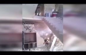بالفيديو... جندي ينفذ مقلبا في صديقه بقذيفة هاون!