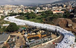 رودخانه زباله در بیروت! + ویدیو