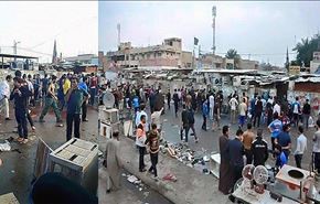 ارتفاع عدد شهداء الاعتداء الارهابي بمدينة الصدر الى 70 +صور