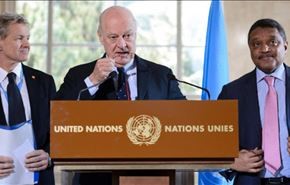 دي ميستورا يعلن استئناف المحادثات السورية