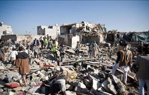 حملات جنگنده های سعودی به مناطق مختلف یمن
