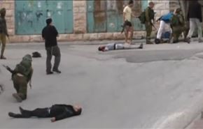 فیلم قتل جوان فلسطینی توسط نظامی صهیونیست