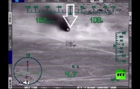 انهدام تانکهای داعش به‌وسیله شکارچی شب +ویدیو