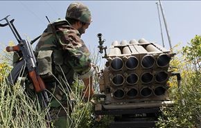 جيش سوريا يبدأ عملية برية لتحرير بلدة القريتين بريف حمص