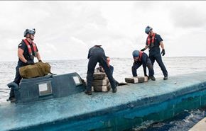 قاچاق مواد مخدر با زیردریایی! + فیلم