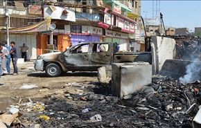 11 شهيدا و40 جريحا بانفجار سيارة مفخخة في بغداد