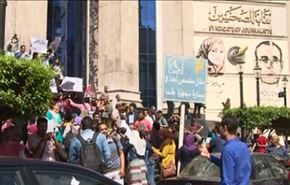 فيديو؛ صحفيون مصريون يطالبون استعادة الجزيرتين