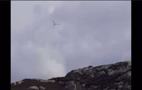 شاهد.. لحظة وفاة 13 شخص اثر تحطم طائرة بالنرويج