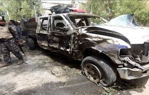 حمله انتحاری به پاسگاه پلیس در بغداد