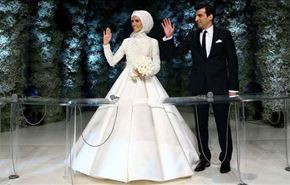 عروسی دختر اردوغان در استانبول +ویدیو