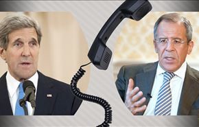 لافروف وكيري وبحث سبل وقف دعم الارهابيين بسوريا