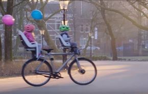 دوچرخۀ گوگل، بدون نیاز به دست+ ویدیو و عکس