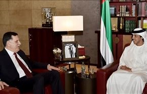 استقبال سرد اماراتی ها از نخست وزیر لیبی