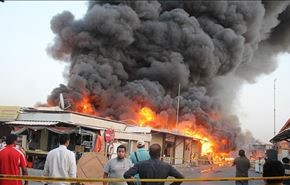 استشهاد واصابة عشرات الاشخاص بتفجيرين في بغداد+فيديو