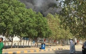 اغتشاش و آتش افروزی نیروهای بن لادن در مکه+ عکس