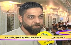 موائد الافطار وتوزيع المساعدات على المحتاجين في النجف الاشرف