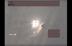 ویدئوی حملات هوایی به داعش نزدیک کربلا