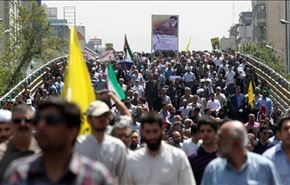 تصاویر متفاوت از راهپیمایی روز قدس در تهران