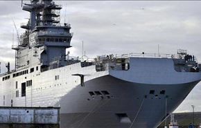 بزرگترین کشتی جنگی روسیه در راه سوریه