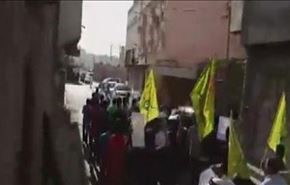 راهپیمایی‌های اعتراض‌آمیز عید فطر در بحرین + فیلم