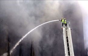 آتش سوزی بزرگ در مکه + ویدئو و عکس