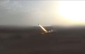 إطلاق صاروخ باليستي نوع زلزال3 على المرتزقة في الجوف